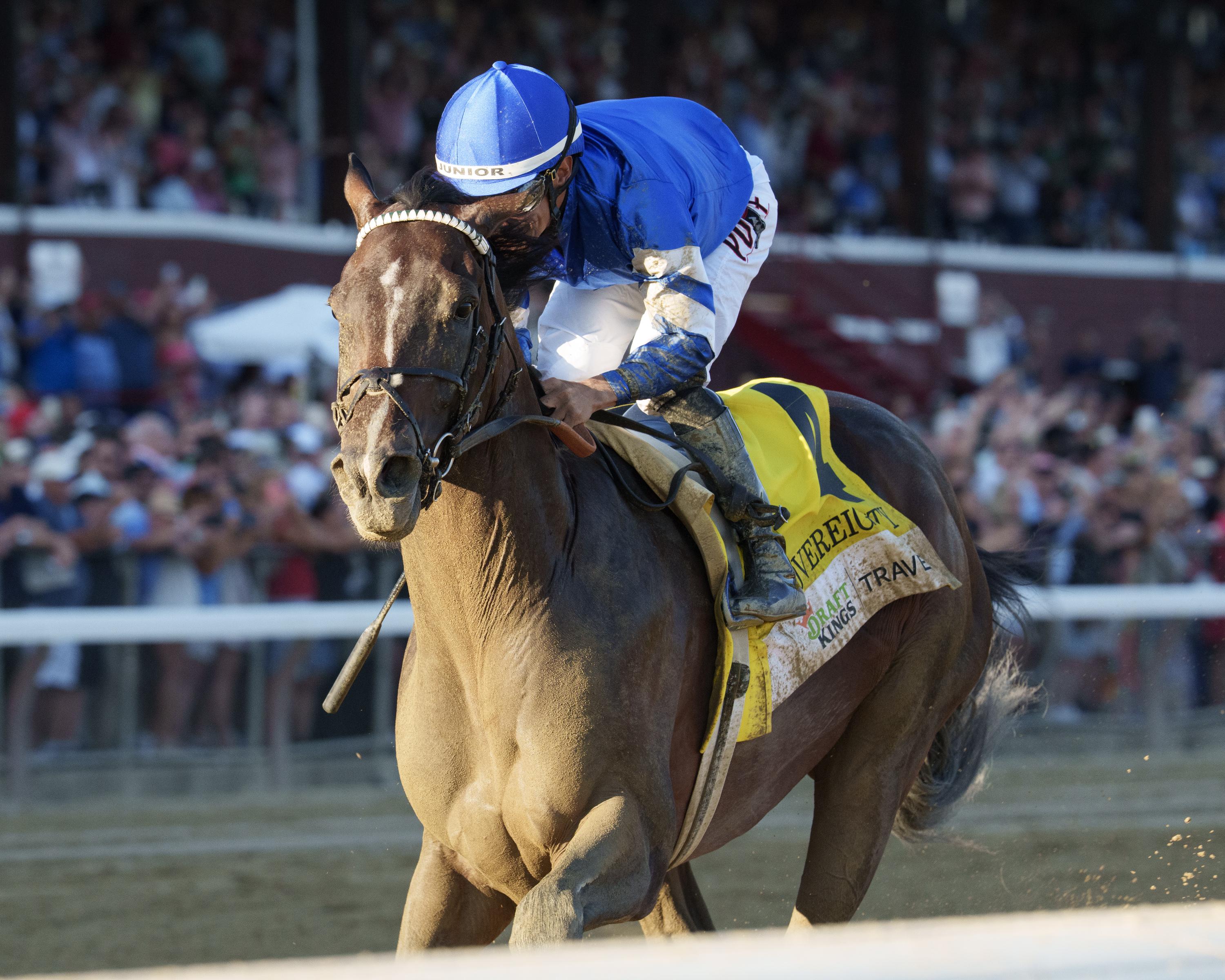 Travers STakes, Sovereignty, Bill Mott, Junior Alvarado, Saratoga Race Course, America's Best Racing, horse racing, ABR Travers STakes, Sovereignty, Bill Mott, Junior Alvarado, Saratoga Race Course, America's Best Racing, horse racing, ABR